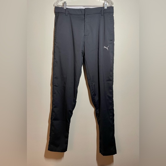 Puma Black Golf Pants W32 L32 - Picture 1 of 10